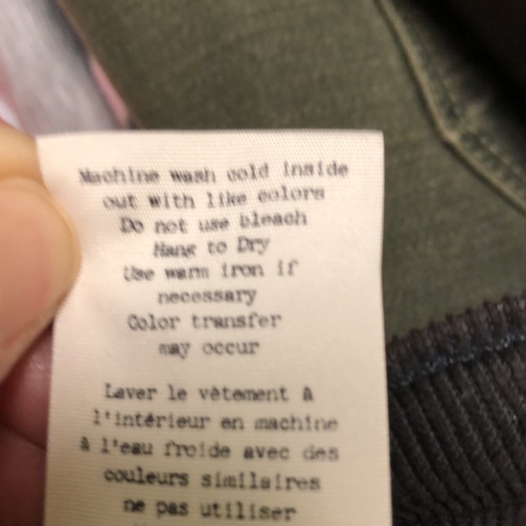 Rag and Bone pin cord skinny chocolate brown size 31 - Picture 11 of 12